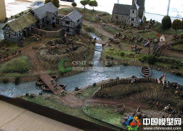 南北戰爭軍事沙盤模型