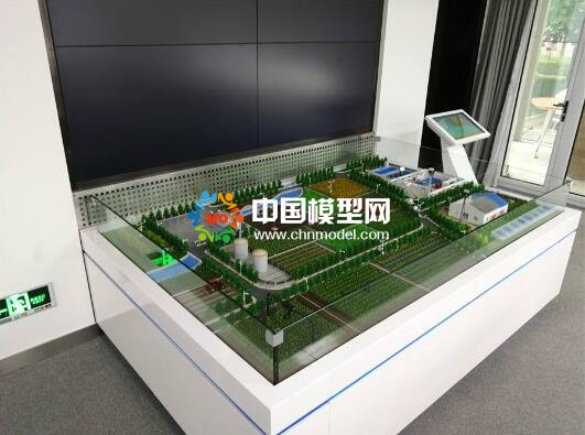 智慧農業沙盤模型把農田搬進展廳可以高大上