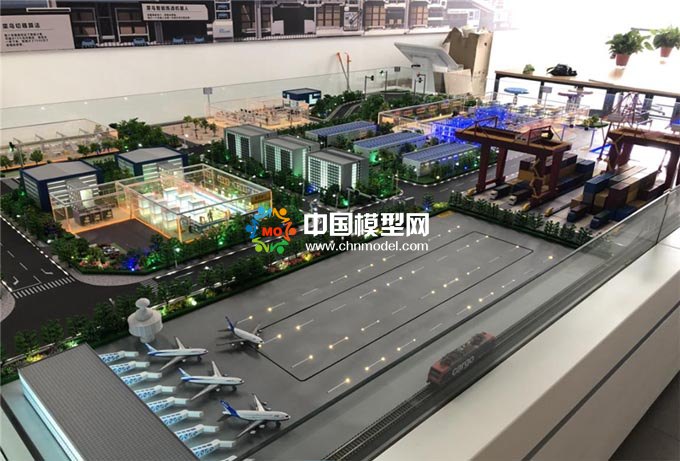 智能物流演示沙盤模型