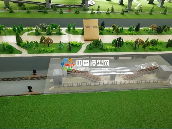 軌道交通地鐵沙盤