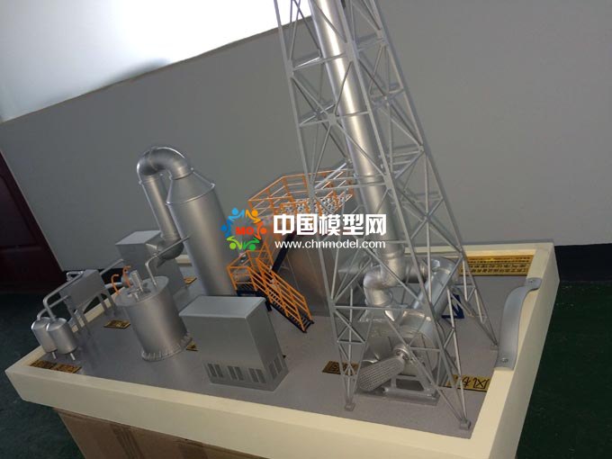 廢氣凈化處理系統沙盤模型