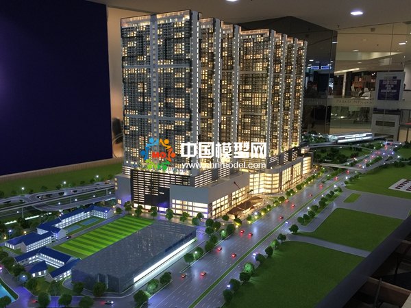 吉隆坡商業綜合體沙盤模型