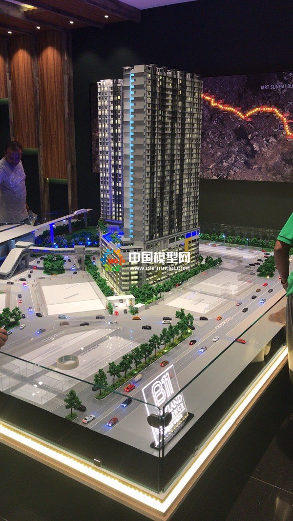 吉隆坡地產(chǎn)沙盤(pán)模型設(shè)計(jì)組裝工藝