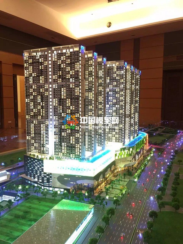 吉隆坡商業綜合體沙盤模型