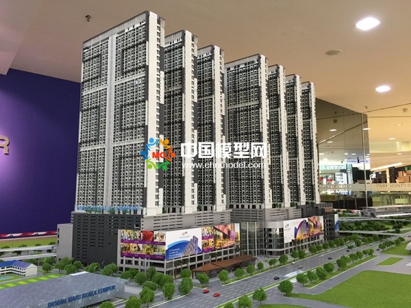 吉隆坡商業綜合體沙盤模型