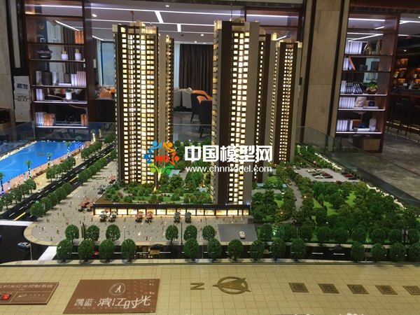 濱江時(shí)光園樓盤(pán)沙盤(pán)模型