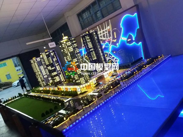 陽光城項目建筑模型