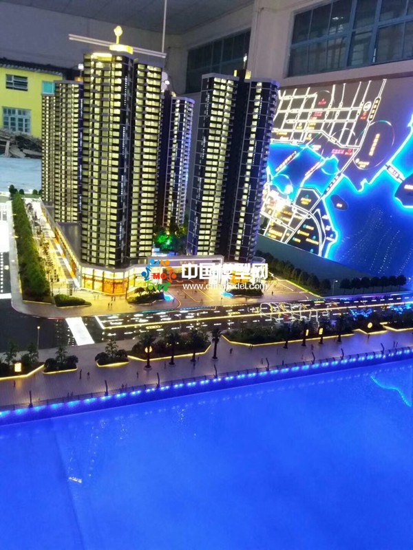 陽光城項目建筑模型
