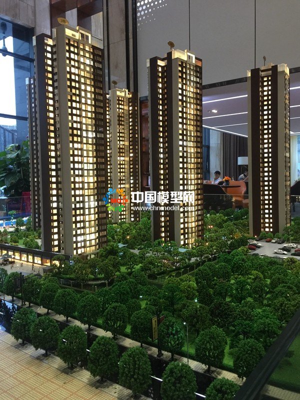 濱江時(shí)光園樓盤(pán)沙盤(pán)模型