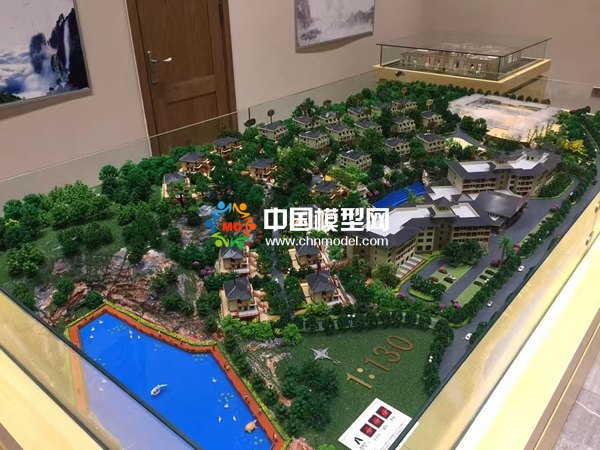 白云美佳別墅建筑模型