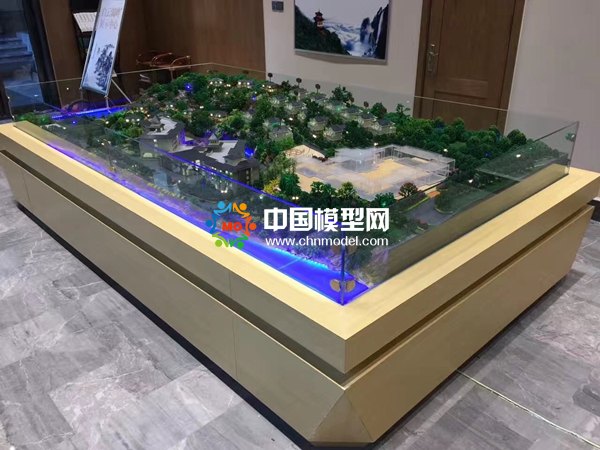 白云美佳別墅建筑模型