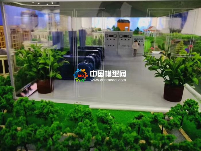 智能機(jī)電一體化終端沙盤模型