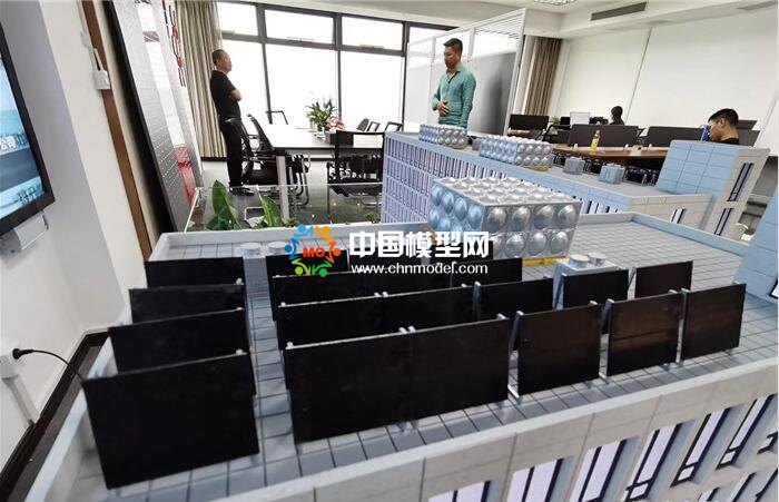 太陽能異聚態熱利用系統沙盤模型