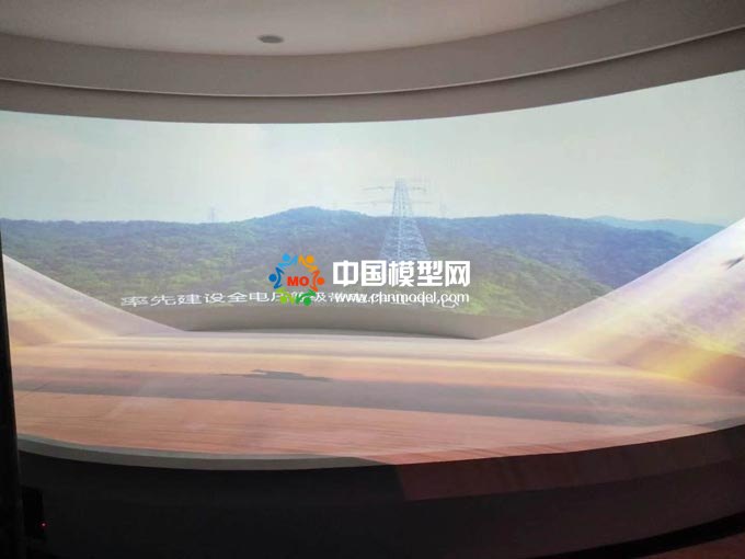 帶電作業場景模擬沙盤模型