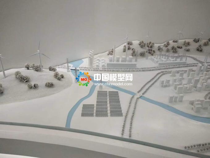 帶電作業場景模擬沙盤模型