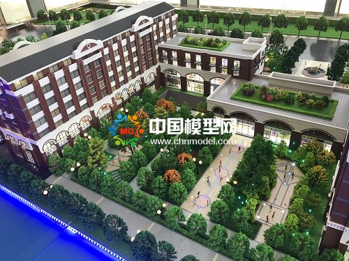 康養中心項目沙盤模型