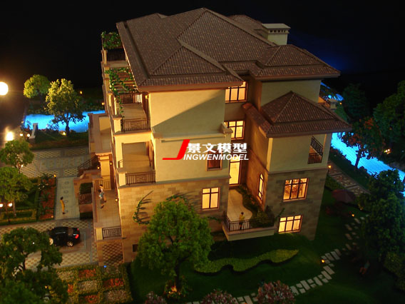 常州別墅模型-景文模型值得信賴-歐式別墅模型