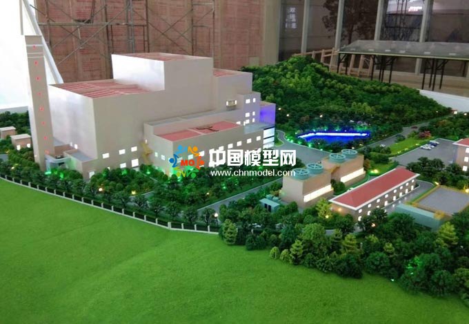 生活垃圾焚燒發電項目沙盤模型