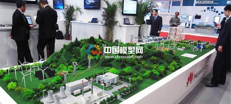 智能電網(wǎng)一站式ICT解決方案沙盤模型