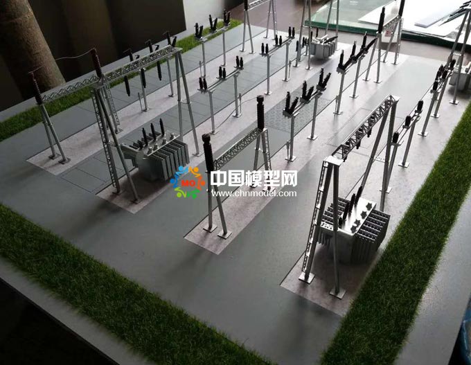 小型變電站沙盤模型