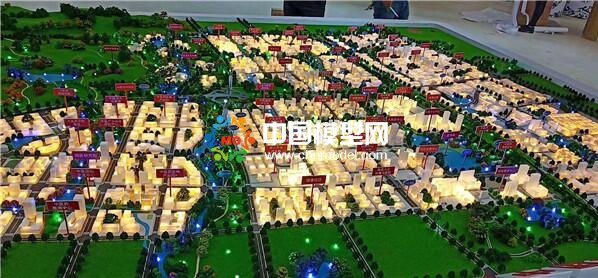 中醫藥科創城沙盤模型