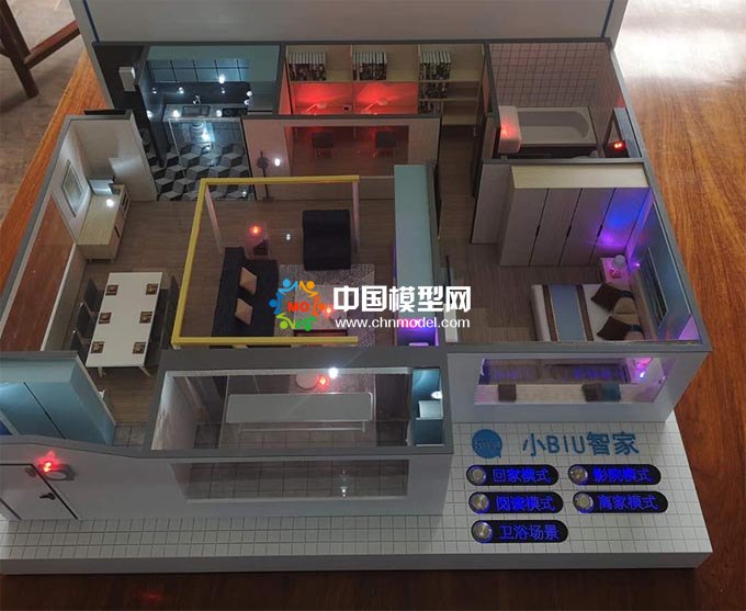 全屋智能系統沙盤模型