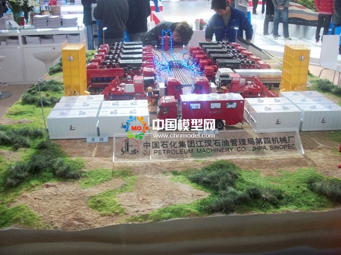 石油工程裝備沙盤模型