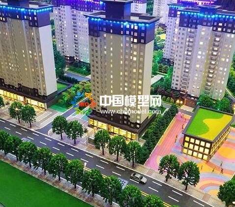 樓盤建筑模型設計還要考慮與售樓部協調