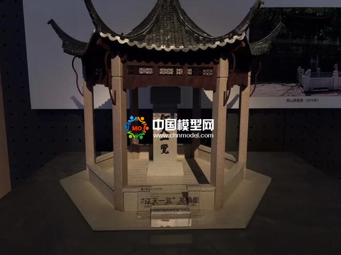 江天一覽亭模型