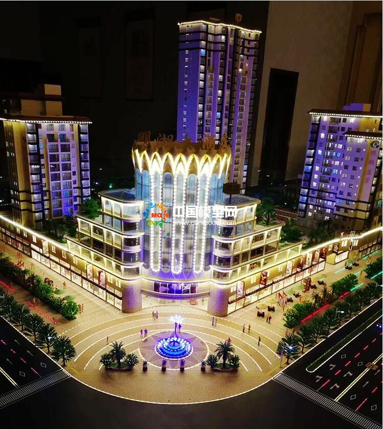 勐海莎灣納冠沙盤模型