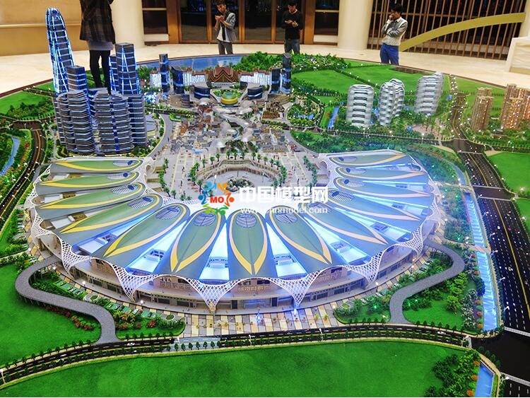 滇池國際會(huì)展公園沙盤模型