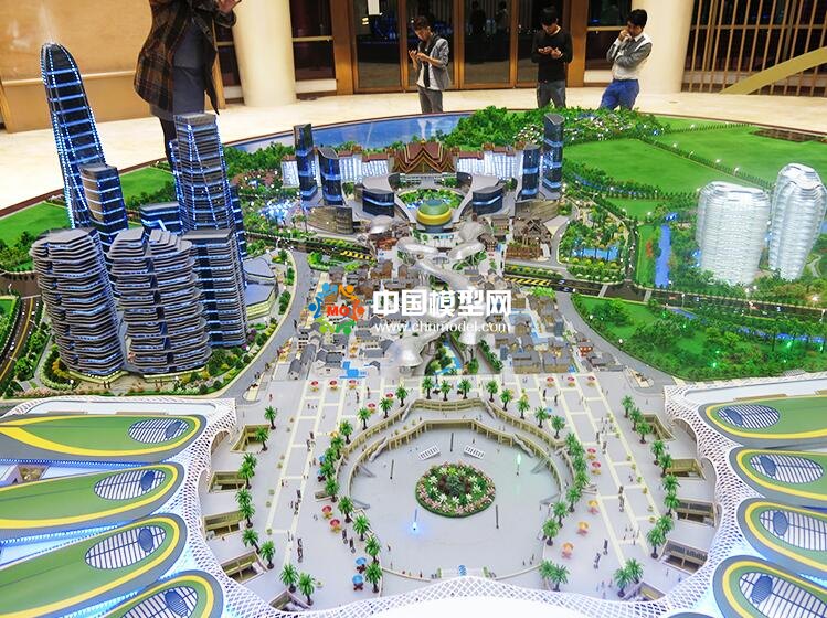滇池國際會(huì)展公園沙盤模型