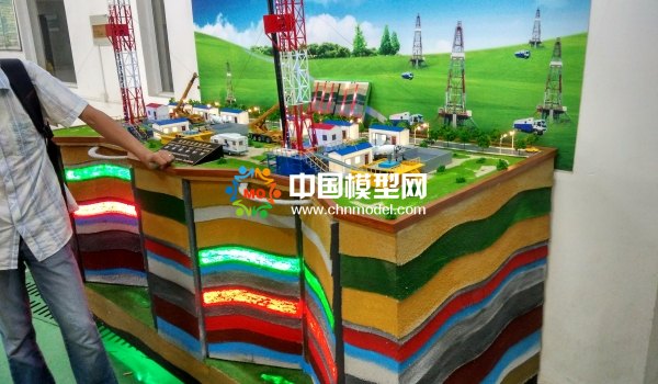 鈾礦測井教學(xué)組合模型