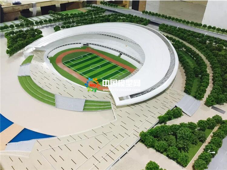 體育館模型，體育場沙盤