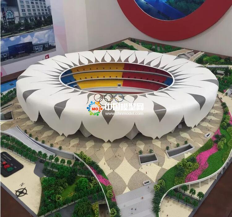 體育館模型，體育場沙盤