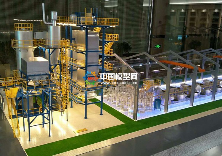 工業展示沙盤模型