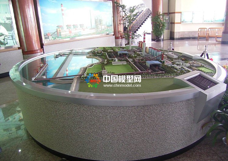 工業展示沙盤模型