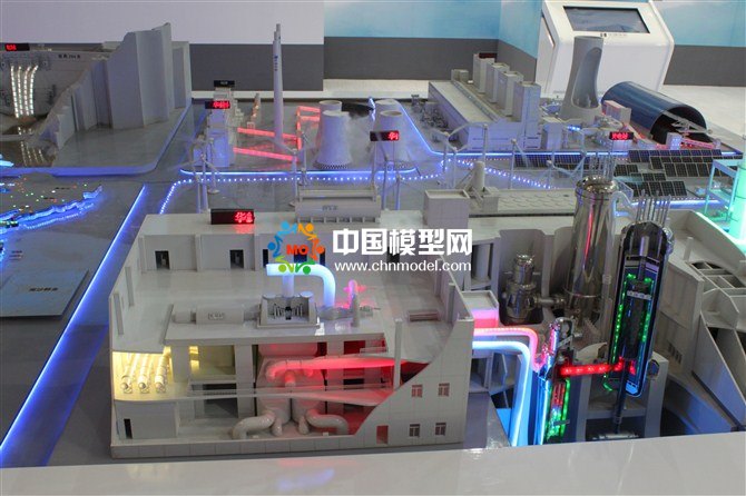 熱電站模型，核電站模型，火力發電站沙盤