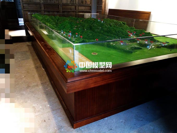 戰爭革命遺址沙盤模型