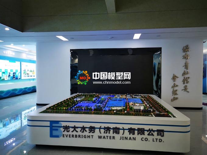 水環境綜合治理沙盤模型