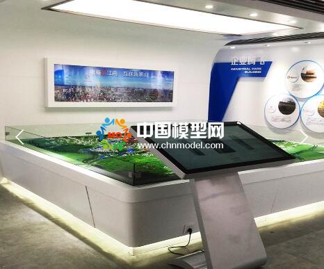 電子沙盤賦予了沙盤模型更加生動的內涵