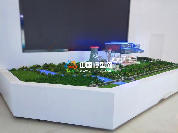 生活垃圾焚燒發電沙盤模型