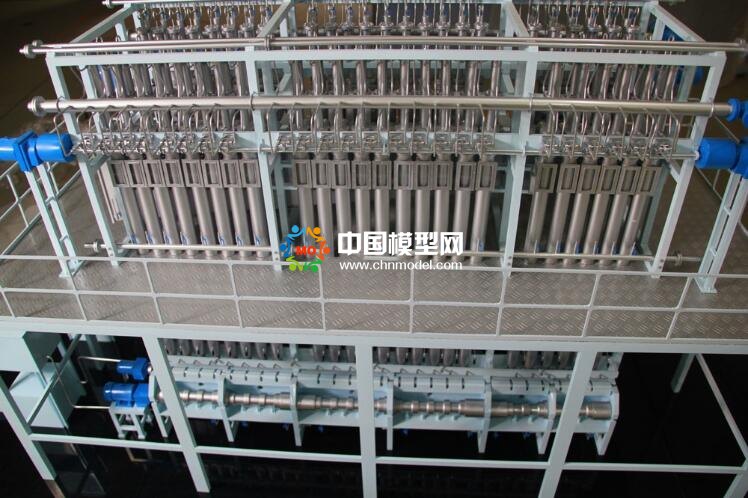 紡織設備模型，紡織機模型