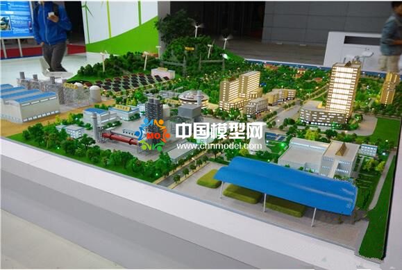 電纜廠沙盤模型