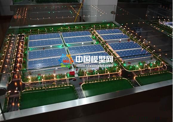 低碳節能物流園沙盤模型