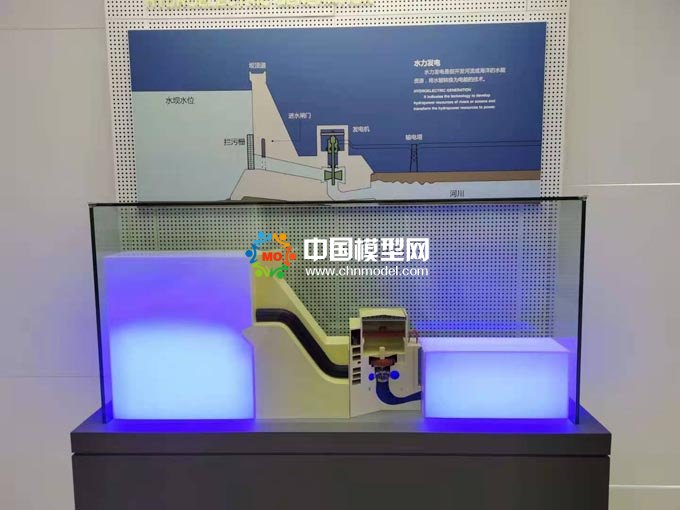 水力發電站演示模型
