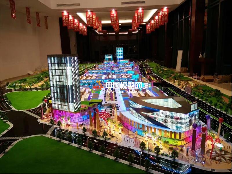 那頓列城沙盤模型