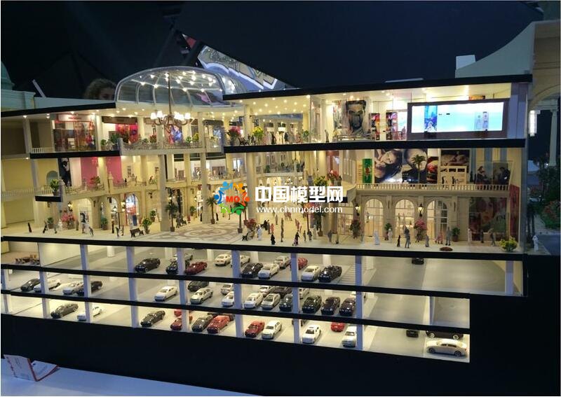 時代廣場售樓部模型
