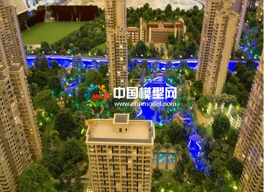 建筑模型顏色噴涂有妙招，模型顏色好壞影響效果