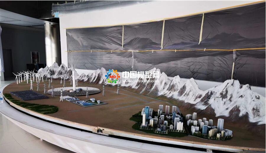 清潔能源沙盤模型，風(fēng)電模型，光伏發(fā)電模型
